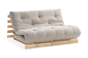 ROOTS RAW Bäddsoffa Beige/Trä/Natur