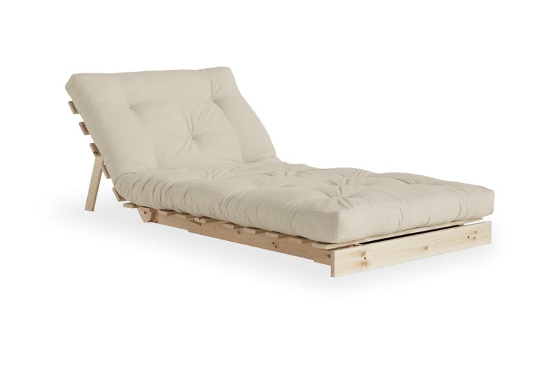 ROOTS RAW Bäddsoffa Beige/Trä/Natur - Karup Design - Futon fåtölj
