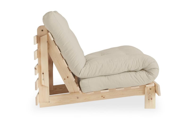 ROOTS RAW Bäddsoffa Beige/Trä/Natur - Karup Design - Futon fåtölj