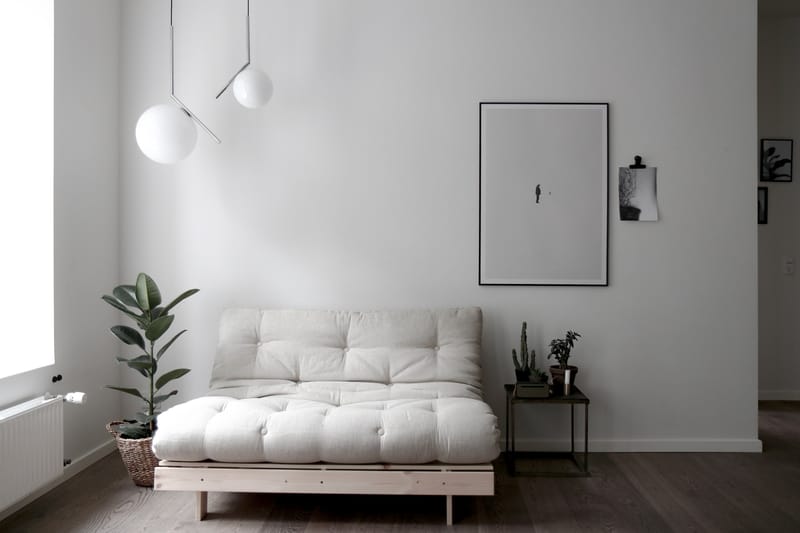 ROOTS RAW Bäddsoffa Grå/Trä/Natur - Karup Design - Futon soffa