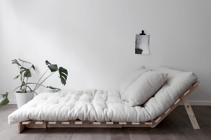 ROOTS RAW Bäddsoffa Grå/Trä/Natur - Karup Design - Futon soffa