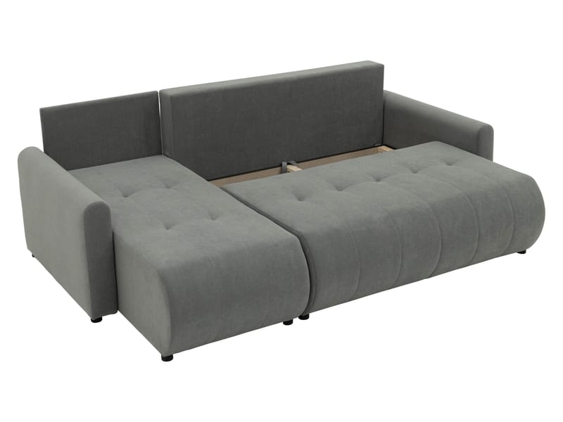 Fynrican 3-sits Bäddsoffa med divan - Polo 875 (brun) - Möbler - Vardagsrum - Bäddsoffor - Hörnbäddsoffa