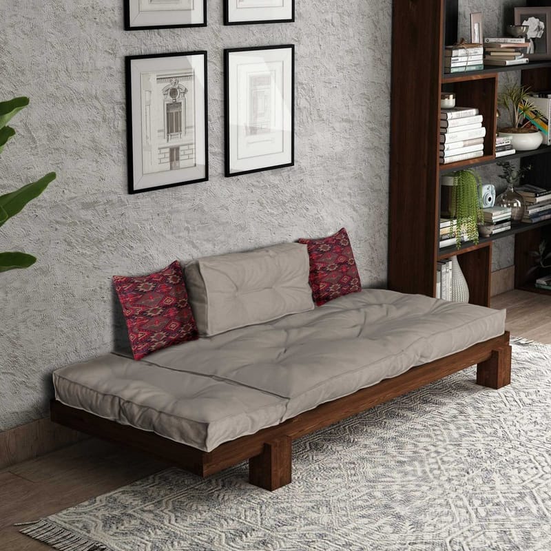 Fynros 2-sits Bäddsoffa - Beige - Möbler - Vardagsrum - Bäddsoffor