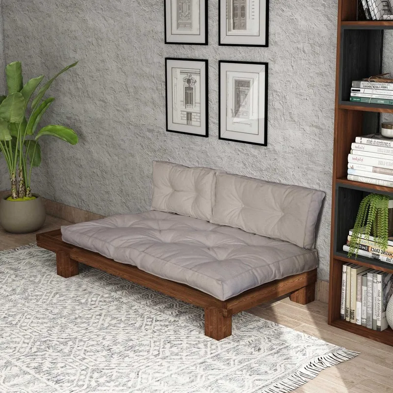 Fynros 2-sits Bäddsoffa - Beige - Möbler - Vardagsrum - Bäddsoffor