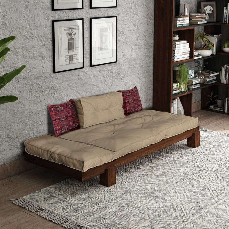 Fynros 2-sits Bäddsoffa - Beige - Möbler - Vardagsrum - Bäddsoffor