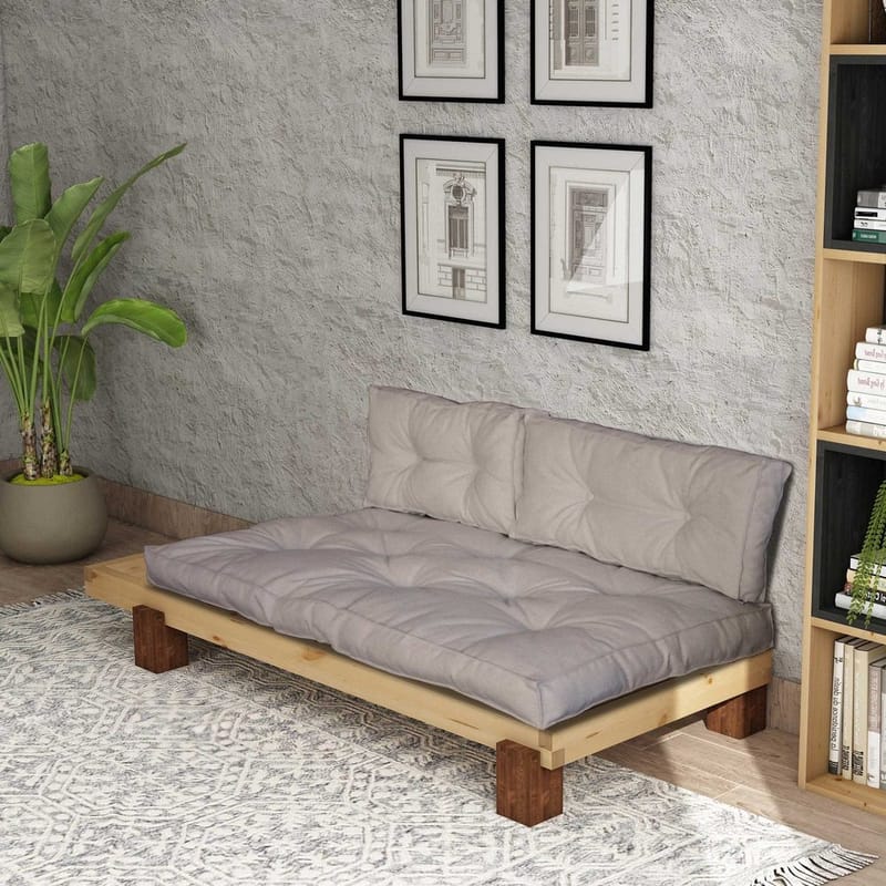 Fynros 2-sits Bäddsoffa - Beige/Natur - Möbler - Vardagsrum - Bäddsoffor