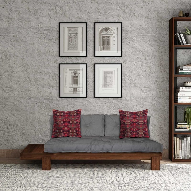 Fynros 2-sits Bäddsoffa - Grå - Möbler - Vardagsrum - Bäddsoffor