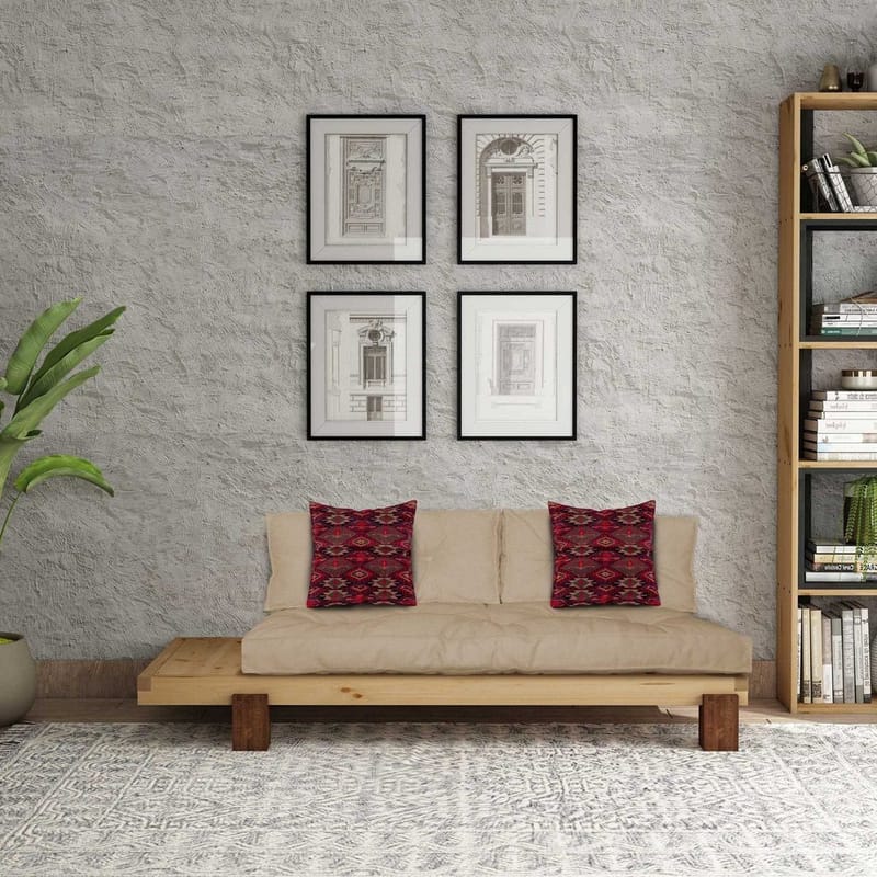 Fynros 2-sits Bäddsoffa - Natur - Möbler - Vardagsrum - Bäddsoffor