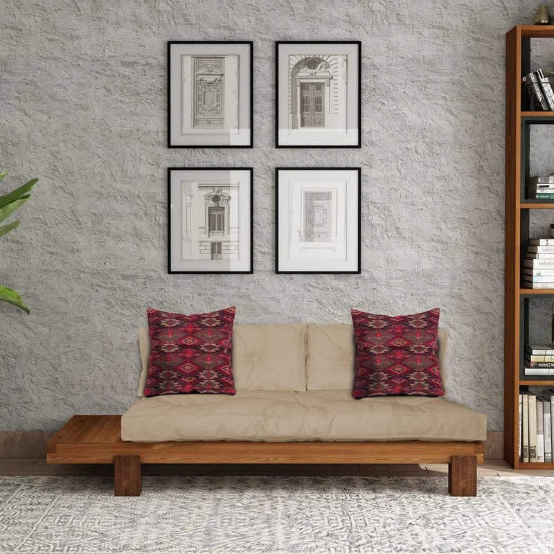 Fynros 2-sits Bäddsoffa - Natur/Ljusbrun - Möbler - Vardagsrum - Bäddsoffor