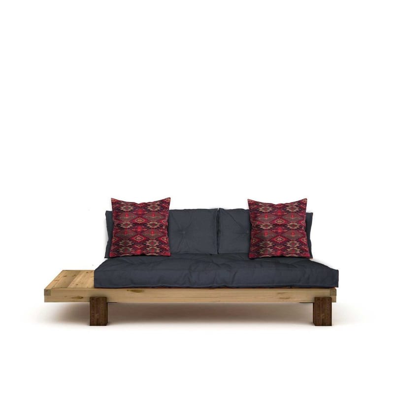 Fynros 2-sits Bäddsoffa - Natur/Marinblå - Möbler - Vardagsrum - Bäddsoffor