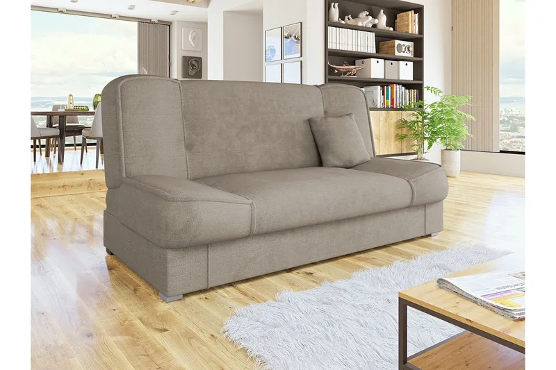 Gabi Soffa 175x80x80 cm - Beige/Grå - Möbler - Vardagsrum - Bäddsoffor - 4-sits bäddsoffa