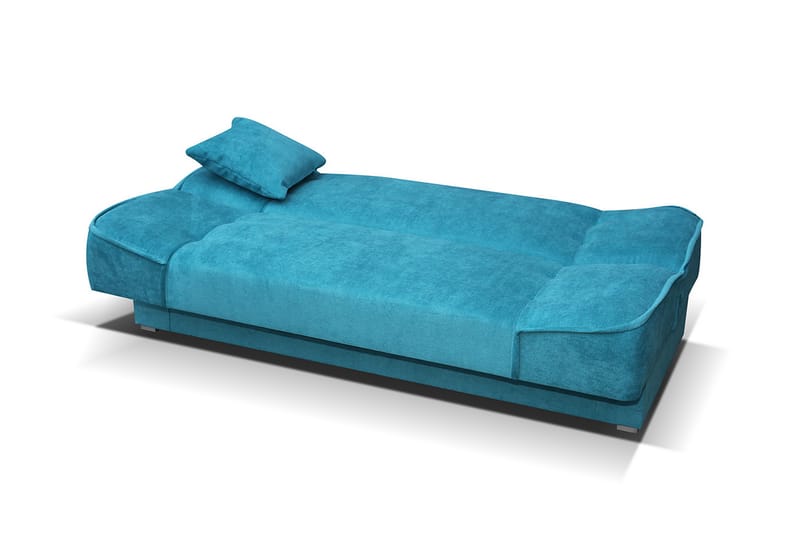 Gabi Soffa 175x80x80 cm - Blå - 4-sits bäddsoffa - Bäddsoffor