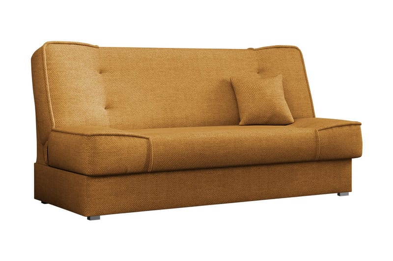 Gabi Soffa 175x80x80 cm - Gul - Möbler - Vardagsrum - Bäddsoffor - 4-sits bäddsoffa