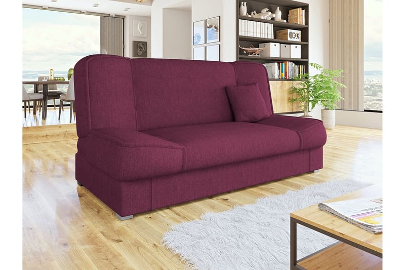 Gabi Soffa 175x80x80 cm - Lila - Möbler - Vardagsrum - Bäddsoffor - 4-sits bäddsoffa