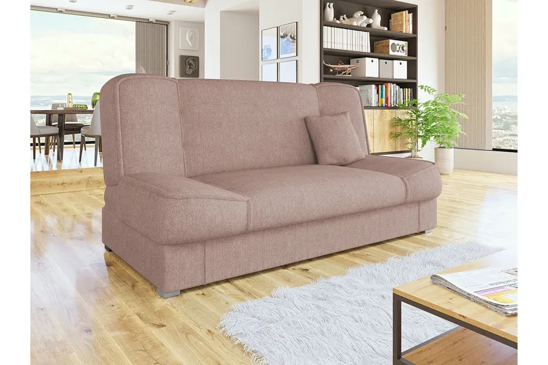 Gabi Soffa 175x80x80 cm - Rosa - Möbler - Vardagsrum - Bäddsoffor - 4-sits bäddsoffa