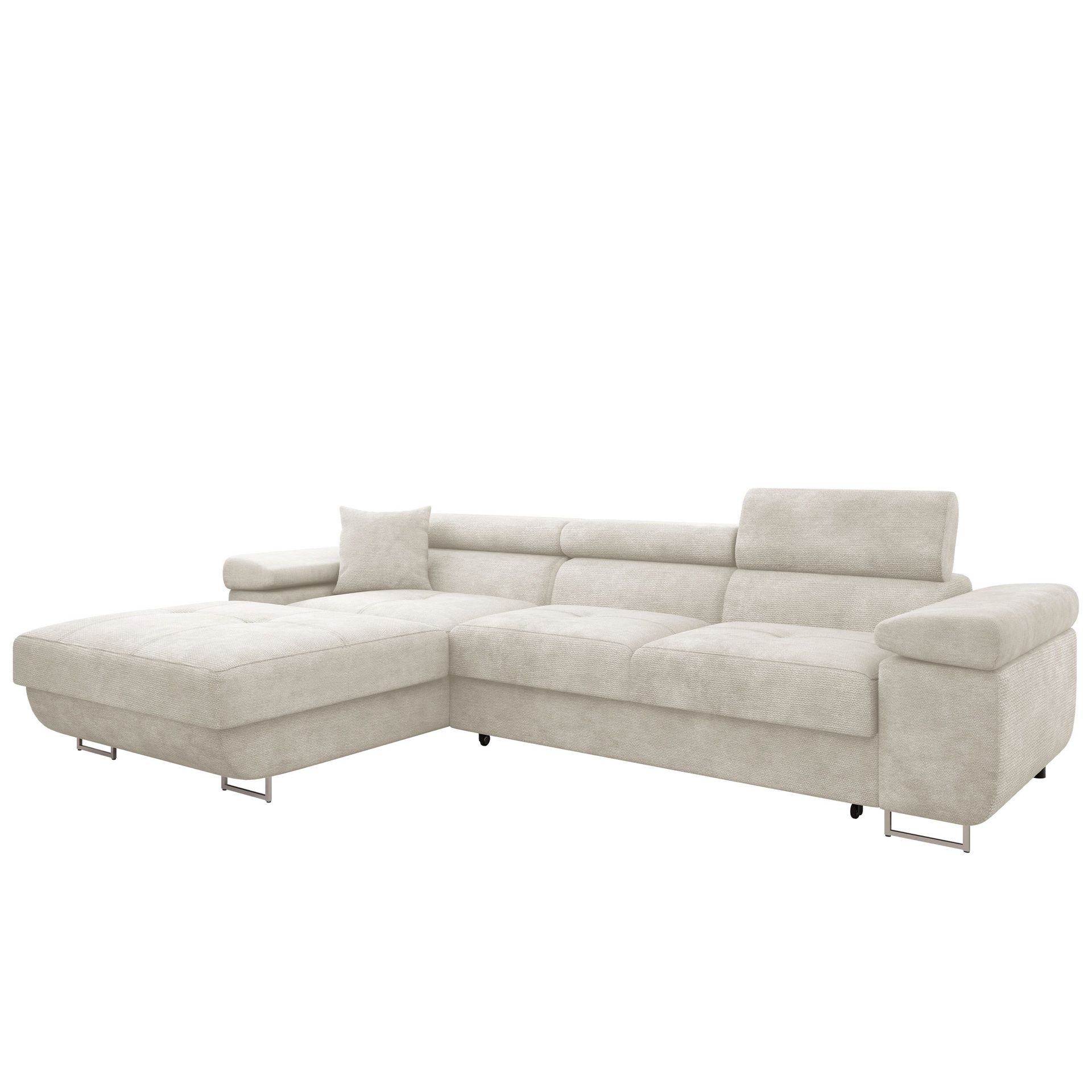 Gabina 3-sits B&auml;ddsoffa med divan - beige