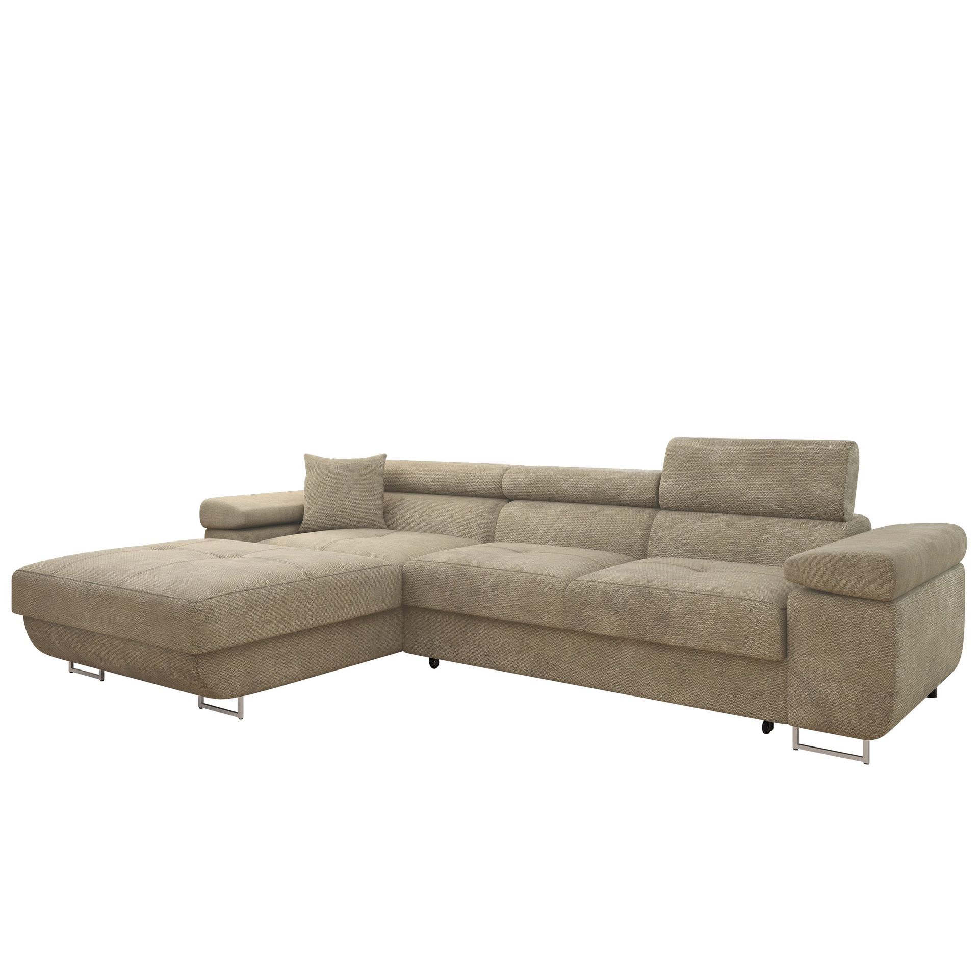 Gabina 3-sits B&auml;ddsoffa med divan - beige