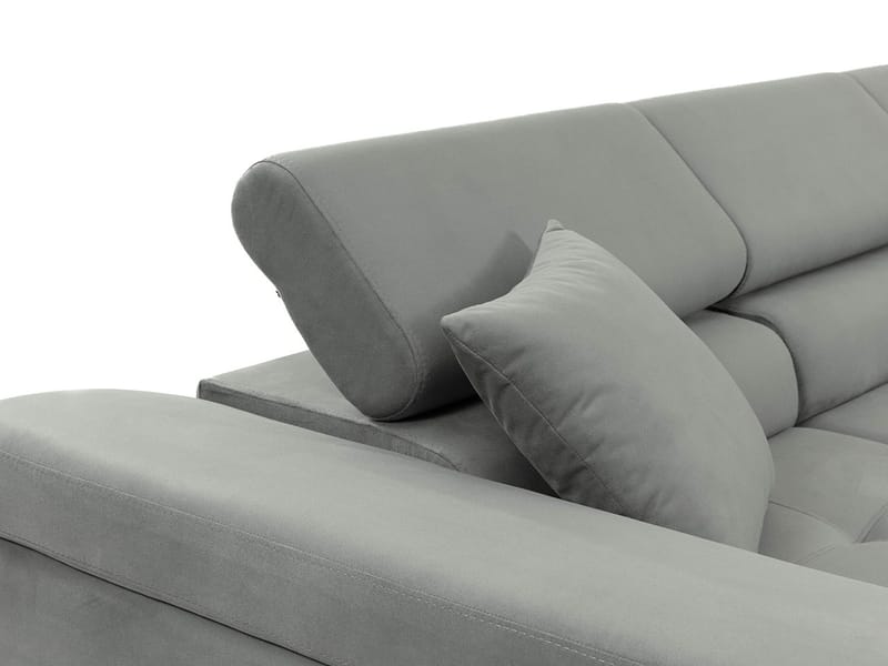 Gabina 3-sits Bäddsoffa med divan - grå - Möbler - Vardagsrum - Bäddsoffor - Hörnbäddsoffa