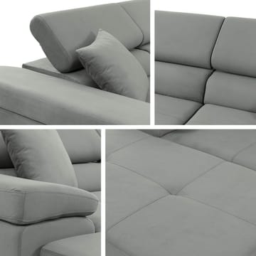Gabina 3-sits Bäddsoffa med divan och förvaring - Möbler - Vardagsrum - Bäddsoffor - Hörnbäddsoffa