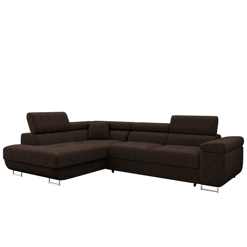 Gabina 4-sits Bäddsoffa med schäslong och förvaring