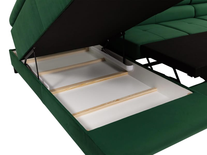Gabina 5-sits U-Bäddsoffa med förvaring - Möbler - Vardagsrum - Bäddsoffor - Hörnbäddsoffa