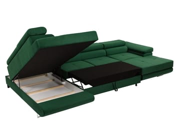 Gabina 5-sits U-Bäddsoffa med förvaring - Möbler - Vardagsrum - Bäddsoffor - Hörnbäddsoffa