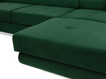 Gabina 5-sits U-formad bäddsoffa med divan och schäslong - grå - Möbler - Vardagsrum - Bäddsoffor - Hörnbäddsoffa