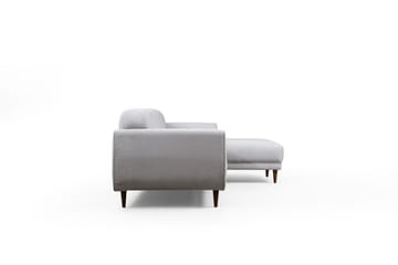 Gajanejos 5-sits Högervänd L-formad Bäddsoffa 87x237 cm i Tyg - Beige - Möbler - Vardagsrum - Bäddsoffor