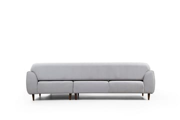 Gajanejos 5-sits Högervänd L-formad Bäddsoffa 87x237 cm i Tyg - Beige - Möbler - Vardagsrum - Bäddsoffor
