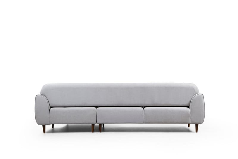 Gajanejos 5-sits Högervänd L-formad Bäddsoffa 87x237 cm i Tyg - Beige - Möbler - Vardagsrum - Bäddsoffor