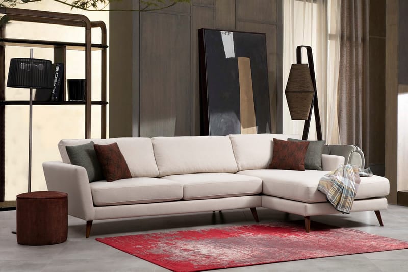 Gajanejos Divanbäddsoffa - Beige - Möbler - Vardagsrum - Bäddsoffor - Bäddsoffa divan