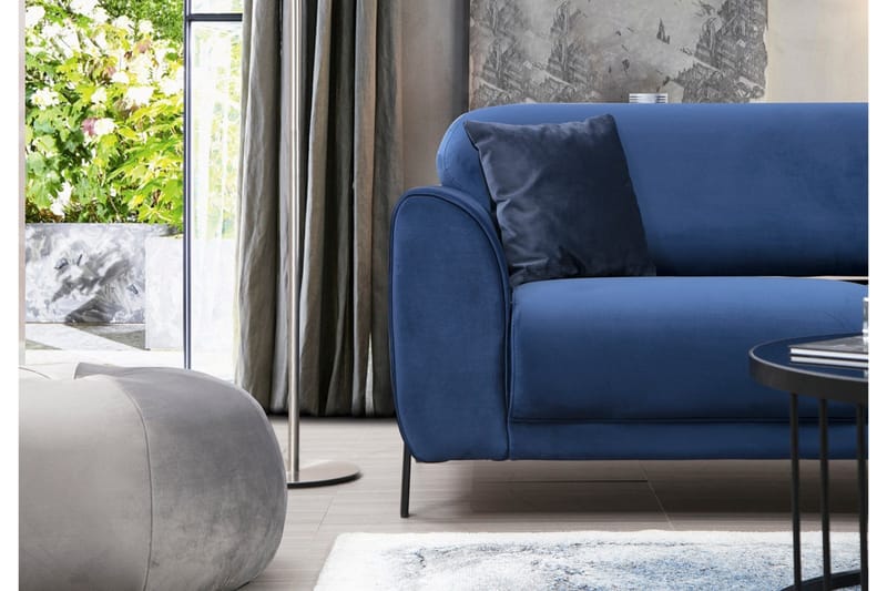 Gajanejos Divanbäddsoffa - Blå - Möbler - Vardagsrum - Bäddsoffor