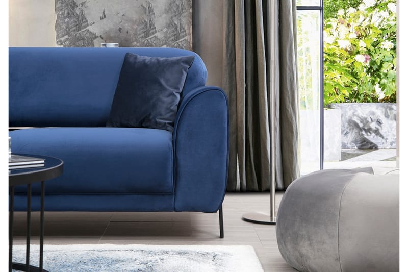 Gajanejos Divanbäddsoffa - Blå - Möbler - Vardagsrum - Bäddsoffor