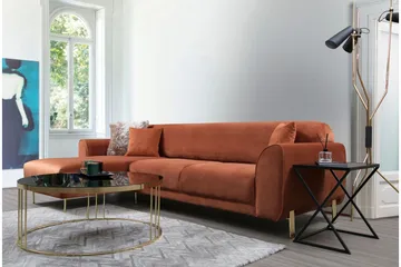 Gajanejos Divanbäddsoffa - Brun - Möbler - Vardagsrum - Bäddsoffor