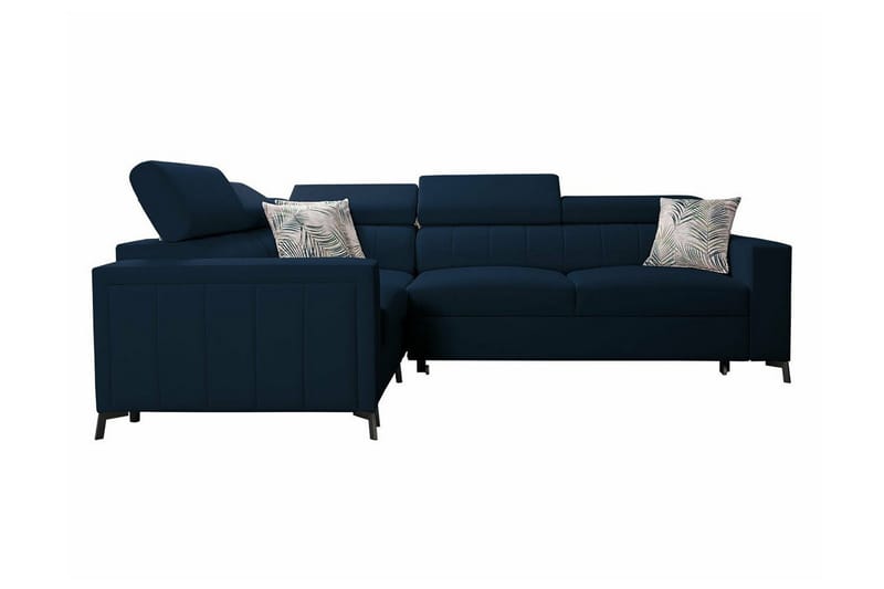 Galbally 3-sits Hörnbäddsoffa Dark blue - Möbler - Vardagsrum - Bäddsoffor - Hörnbäddsoffa