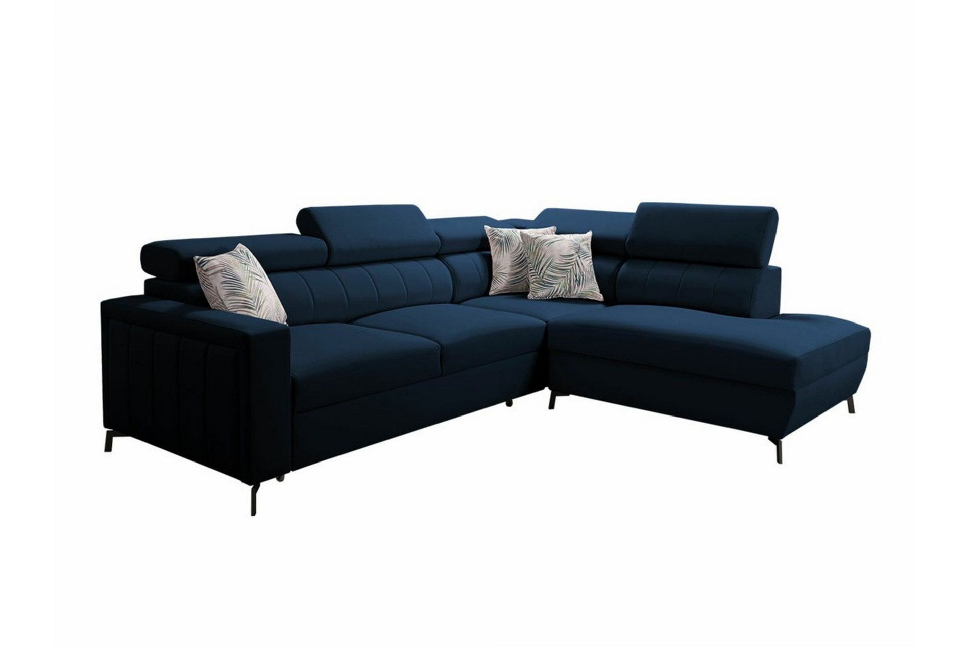 Galbally 3-sits H&ouml;rnb&auml;ddsoffa Dark blue -