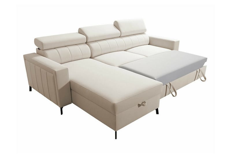Galbally 3-sits Hörnbäddsoffa Mörkbrun - Möbler - Vardagsrum - Bäddsoffor - Hörnbäddsoffa