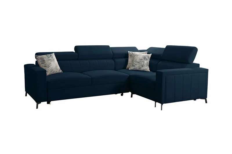 Galbally 3-sits Hörnbäddsoffa NO_BRAND Dark blue