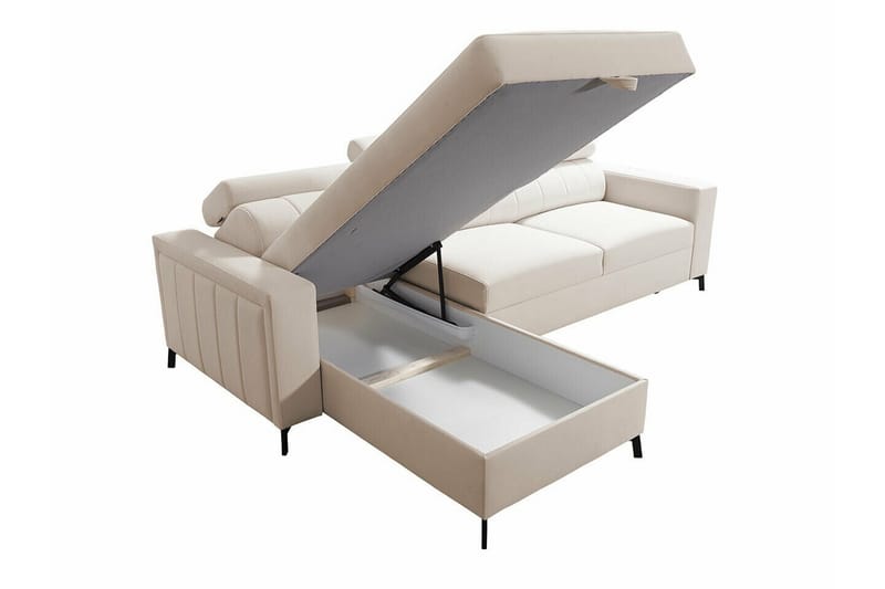 Galbally 3-sits Hörnbäddsoffa NO_BRAND Dark blue - Möbler - Vardagsrum - Bäddsoffor