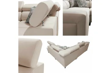 Galbally 3-sits Hörnbäddsoffa - Möbler - Vardagsrum - Bäddsoffor