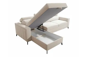 Galbally 3-sits Hörnbäddsoffa - Möbler - Vardagsrum - Bäddsoffor