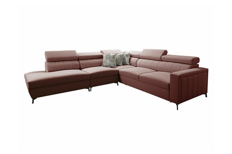 Galbally 4-sits Hörnbäddsoffa Ljusbrun - Möbler - Vardagsrum - Bäddsoffor