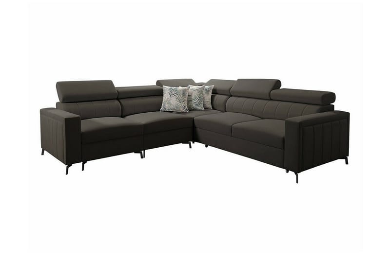 Galbally 4-sits Hörnbäddsoffa Svart - Möbler - Vardagsrum - Bäddsoffor - Hörnbäddsoffa