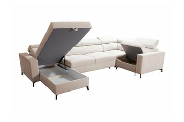 Galbally 4-sits Hörnbäddsoffa - Möbler - Vardagsrum - Bäddsoffor - U bäddsoffa