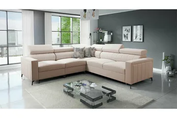 Galbally 4-sits Hörnbäddsoffa - Möbler - Vardagsrum - Bäddsoffor - Hörnbäddsoffa