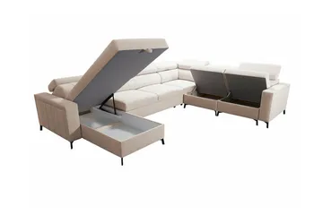Galbally 5-sits Hörnbäddsoffa - Möbler - Vardagsrum - Bäddsoffor - Hörnbäddsoffa