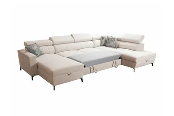 Galbally 5-sits Hörnbäddsoffa - Möbler - Vardagsrum - Bäddsoffor - U bäddsoffa