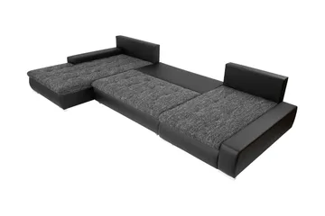 Gamal Bäddsoffa Dubbeldivan 4-sits - Orange - Möbler - Vardagsrum - Bäddsoffor - U bäddsoffa