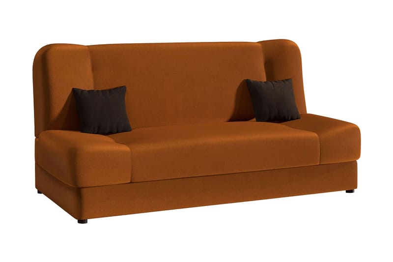 GAUSINOS 2-sits Bäddsoffa - Orange - Bäddsoffor - 2-sits bäddsoffa