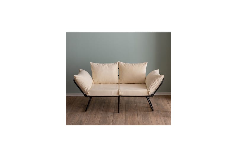 Giancarlo Bäddsoffa 2-sits - Cream - Möbler - Vardagsrum - Bäddsoffor